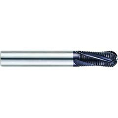 1/4 X 1/4 X 3/4 X 2-1/2 3Fl Reg Fine Ball Rougher X-Power Carbide End Mill - Eagle Tool & Supply