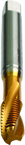10–32 UNF–3BX REK.1D-TI-TiCN Sprial Flute Tap - Eagle Tool & Supply