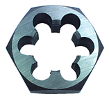 1-8 NC / HSS Standard Thread Hexagon Die - Eagle Tool & Supply