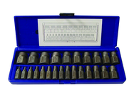 25 Piece Hex Head Multi-Spline Extractor Set - Eagle Tool & Supply