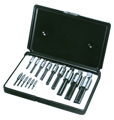 #4 thru 3/4" - 13 pc HSS Tap Extractor Set - Eagle Tool & Supply