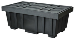 110 GAL SPILL KIT BOX BLACK W/COVER - Eagle Tool & Supply