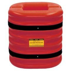 10" COLUMN PROTECTOR RED 24" HIGH - Eagle Tool & Supply