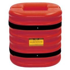 8" COLUMN PROTECTOR RED 24" HIGH - Eagle Tool & Supply