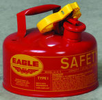 #UI10S; 1 Gallon Capacity - Type I Safety Can - Eagle Tool & Supply