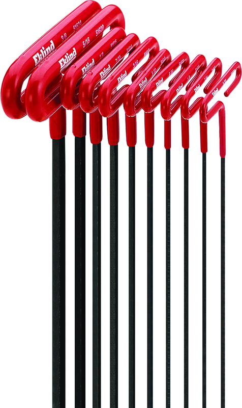 3/32"-3/8" 10 Pc 9" Cushion Grip T Set - Eagle Tool & Supply