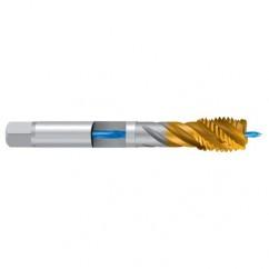 7/16–14 UNC–2B 2ENORM-S-IKZ TiN Sprial Flute Tap - Eagle Tool & Supply