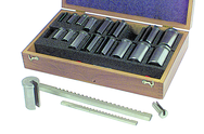 8 Pc. No. 00 Precision Broach Set - Eagle Tool & Supply
