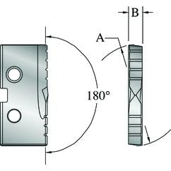 23/32 1 T-A FB DRILL INSERT - Eagle Tool & Supply