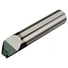 .2600 Min Hole Dia - .1/4 SH Dia - .050/.052 Groove Width - Grooving Tool-AlTiN - Eagle Tool & Supply