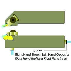 ADNSL163D - Coolant Thru- LH - Threading Toolholder Use Insert NG-3L - Eagle Tool & Supply