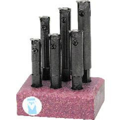 APT High Performance Indexable 6 Piece Boring Bar Set - Right Hand 5/8'' Shank - Eagle Tool & Supply