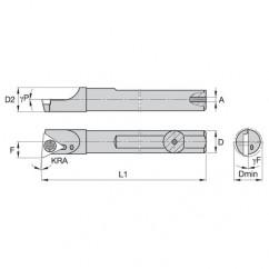 QSBI37555R STEEL SHANK BORING BAR - Eagle Tool & Supply