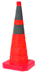 28" Reflective Pop Up Traffic Cone - Eagle Tool & Supply