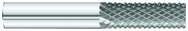 1/8 x 1/2 x 1/8 x 1-1/2 Solid Carbide Router - Style A - No End Cut - Eagle Tool & Supply