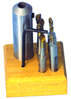 1/4" Min - 1-1/4" Max Bore - 1/4" SH - 2" OAL - Carbide Mini Boring Tool - Eagle Tool & Supply