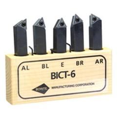 Style AR;AL.BR;BL;E 1 x 1" SH - Indexable Tool Bit Set - Eagle Tool & Supply