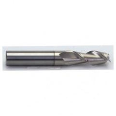 4mm Dia. - 57mm OAL - -Uncoat CBD  - 45° Helix HP End Mill - 5 FL - Eagle Tool & Supply