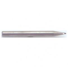 .033" Dia. - 1-1/2" OAL - CBD - 30° - Center Cut - Mini Ball End - EM - 2 FL - Eagle Tool & Supply