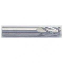 10mm Dia. - 19mm LOC - 72mm OAL - 2 FL Carbide S/E HP End Mill-Uncoated - Eagle Tool & Supply
