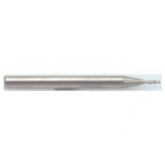 .018" Dia. - 1-1/2" OAL - AlTiN - 30° - Mini EM - 2 FL - Eagle Tool & Supply