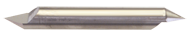 1/8" x 3/8" Split Length - DE - 60° Pt - Carbide Engraving Blank - Eagle Tool & Supply