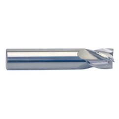 3/8" Dia. - 5/8" LOC - 2" OAL - 2 FL Carbide S/E HP End Mill-Uncoated - Eagle Tool & Supply