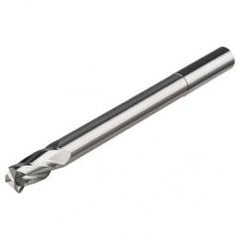 12mm Dia. x 130mm Overall Length 2-Flute Square End Solid Carbide SE End Mill-Round Shank-Center Cut-Uncoated - Eagle Tool & Supply