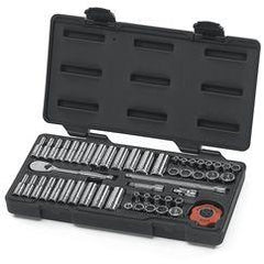 51 PC 1/4" DRIVE 12 PT SKT SET - Eagle Tool & Supply