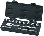 12PC 3/8" DRIVE SAE SOCKET SET - Eagle Tool & Supply