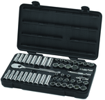 49PC 1/2" DRIVE 12 PT SKT SET - Eagle Tool & Supply