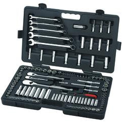 118PC 1/4" 3/8" AND 1/2" DR 6 AND - Eagle Tool & Supply
