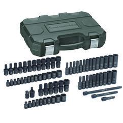 71PC IMPACT SKT SET SAE/METRIC 1/4" - Eagle Tool & Supply