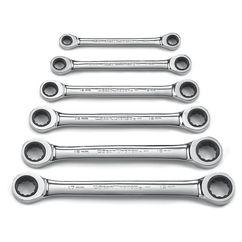 6PC DBL BOX RATCHETING WRENCH SET - Eagle Tool & Supply