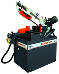 Semi-Automatic Bandsaw - 260BSA; 10.x x 5.9" Capacity; 1.4HP 220V 3PH - Eagle Tool & Supply