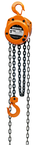 Portable Chain Hoist - #CF03020 6000 lb Rated Capacity; 20' Lift - Eagle Tool & Supply