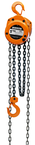 Portable Chain Hoist - #CF01010 2000 lb Rated Capacity; 10' Lift - Eagle Tool & Supply