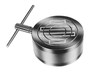 Standard Pole Circular Magnetic Chuck - #MMC0636; 6" Dia - HAZ05 - Eagle Tool & Supply