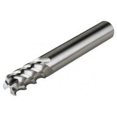 4mm Dia. - 57mm OAL - AlTiN - 45°-HardMill - .5mm Corner Radius- End Mill - 4 FL - Eagle Tool & Supply