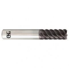 5/16 x 5/16 x 5/16 x 5/16 6Fl  Square Carbide End Mill - TiALN - Eagle Tool & Supply