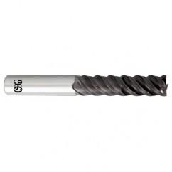 7/16 x 7/16 x 2 x 4 4Fl  Square Carbide End Mill - TiALN - Eagle Tool & Supply