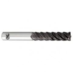 7/16 x 7/16 x 2 x 4 4Fl  Square Carbide End Mill - TiALN - Eagle Tool & Supply