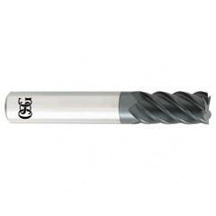 10mm x 10mm x 22mm x 70mm 5Fl  C/R Carbide End Mill - TiALN - Eagle Tool & Supply