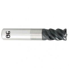 6mm x 6mm x 9mm x 60mm 4Fl 1mm Square Carbide End Mill - TiALN - Eagle Tool & Supply