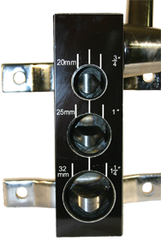 Pipe/Tube Notcher - 1/2" Pipe; 3/4" Tube Capacity - Eagle Tool & Supply