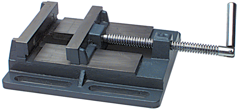 Drill Press Vise with Slotted Base - 6" Jaw Width - Eagle Tool & Supply