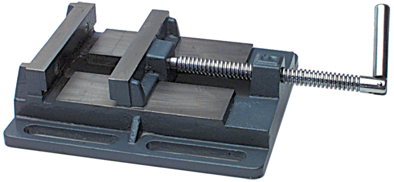 Drill Press Vise with Slotted Base - 5" Jaw Width - Eagle Tool & Supply