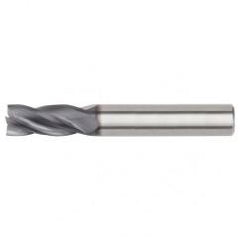 3/4x3/4x1-1/2x4 4FL Square Carbide End Mill-Round Shank-TIALN - Eagle Tool & Supply