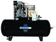 120 Gal. Two Stage Air Compressor, Horizontal, 175 PSI - Eagle Tool & Supply