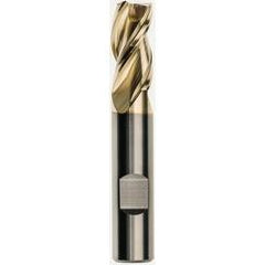 3/4 x 3/4 x 2-1/4 x 5 Square 3 Flute Carbide M223 Streaker End Mill-ZrN - Eagle Tool & Supply